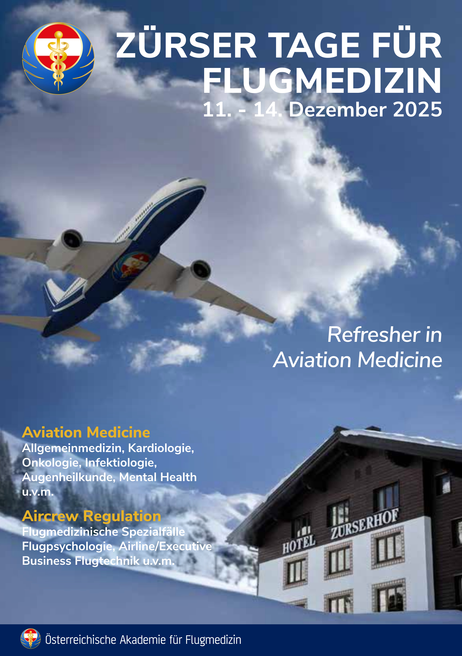 Zürser Tage für Flugmedizin 2023